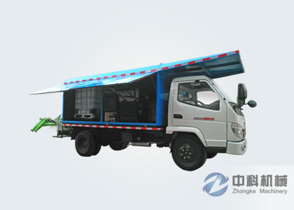 ZKHP16C車載混凝土濕噴臺車-1